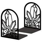 Suportes para livros BEUNITONE Crystal Flower para livros pesados de metal