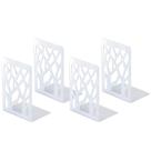 Suportes para livros INNÔPLUS White Metal Star Design para livros pesados