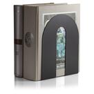 Suportes para livros Officemate Heavy Weighted Steel 25 cm pretos 93182