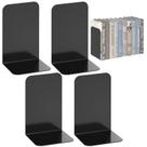 Suportes para livros VFINE Metal Black, 2 pares para livros pesados
