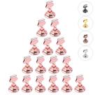 Suportes para números de mesa Urban Deco 16PK 4,3 cm em ouro rosa