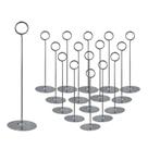 Suportes para Números de Mesa Urban Deco Steel - 30cm (16 Unidades) - Prata