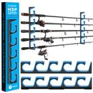 Suportes para vara/vara de pesca PLUSINNO H5P para garagem ou parede