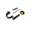 Suportes Teto Para Varão de cortina 28mm em aluminio Suportes Teto Para Varão de cortina 28mm em aluminio