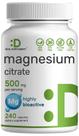 Supplement DEAL SUPLEMENTO Citrato de magnésio 500 mg 240 cápsulas