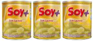 Suprasoy Soy + Banana Sem Lactose 3x300G - Supra Soy Suprasoy Soy + Banana Sem Lactose 3x300G - Supra Soy