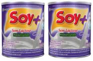 Suprasoy Soy + Original Sem Lactose 2x300g-Supra Soy