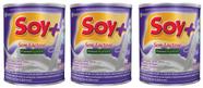 Suprasoy Soy + Original Sem Lactose 3x300g-Supra Soy Suprasoy Soy + Original Sem Lactose 3x300g-Supra Soy