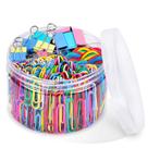 Suprimentos de escritório Sopito Paper Clips Binder Clips, conjunto de 300 unidades