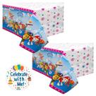 Suprimentos de festa exclusivos Paw Patrol Girl com 2 capas de mesa