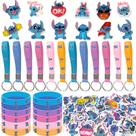 Suprimentos de festa SINBEE Lilo and Stitch, 86 unidades, conjunto de aniversário Suprimentos de festa SINBEE Lilo and Stitch, 86 unidades, conjunto de aniversário