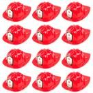 Suprimentos de festa Super Z Outlet Firefighter Helmet Kids x12 Suprimentos de festa Super Z Outlet Firefighter Helmet Kids x12