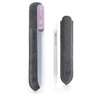 Suprimentos de manicure GERMANIKURE Crystal Glass Cuticle Stick & Nail Lixa