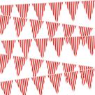 Suprimentos para decorações de festas Carnival Circus Bunting Banner