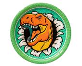 Suprimentos para festas American Greetings Dinosaur Dinner Plates x36