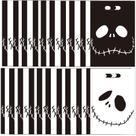 Suprimentos para festas CupaPlay Halloween, sacos plásticos de 50 quilates