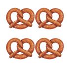 Suprimentos para festas da Oktoberfest Cutout Pretzel Beistle (pacote com 4)