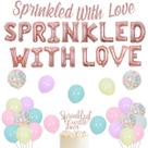 Suprimentos para festas Fangleland Sprinkle Decorations Baby Shower Suprimentos para festas Fangleland Sprinkle Decorations Baby Shower