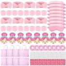Suprimentos para festas Spa Sleepover EYNDYN para meninas com adesivos de bricolage