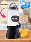 Suqueira Com Suporte E Torneira 3,6lt Pote Lousa