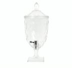 Suqueira com Tampa Diamond de Acrílico 4,5 Litros