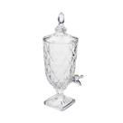 Suqueira cristal 3 litros dispenser de bebidas para festas