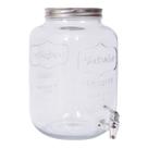 Suqueira De Vidro Com Torneira de 8 Litros Transparente Suqueira De Vidro Com Torneira de 8 Litros Transparente