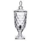 Suqueira de Vidro Diamond Cristal 5L Alto-relevo