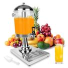 Suqueira Dispenser Suco 8 Litros Juice Aço Inox Frigopro