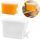 Suqueira P/ Geladeira Com Torneira e Tampa Branca 3L