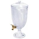Suqueira Twist Dispensador Transparente Torneira 4,8L