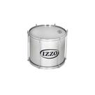 Surdo 14” x 30 cm Tambor Raso Alumínio Izzo Pele Leitosa