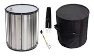 Surdo Surdão 60 x 18 Chapa Escovada 8 Afin Com Capa e Aces