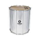 Surdo Timbra 20 x 60cm Alumínio Aro Cromado Pele Animal 8242