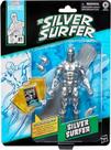 Surfista Prateado Silver Surfer Com Mini Comic Marvel Legends Series Retro 15 Cm Articulado Hasbro