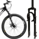 Suspensão Amortecedor Garfo Aço Bike Aro 26 V - Brake Disco