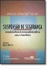 Suspensão De Segurança Suspensão De Segurança