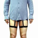Suspensório Cinta liga Segura camisa modelo U