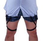 Suspensório cinta liga segura camisa modelo W
