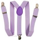 Suspensório Lavanda Infantil Para Pajens e Eventos