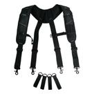 Suspensórios de cinto de ferramentas KUNN Padded Carpenter Construction