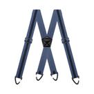 Suspensórios Masculinos Reforçados Ajustáveis Elásticos De 4,06 Cm De Largura Com 4 Presilhas Em X