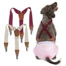 Suspensórios para cães Pet Soft Diaper Keeper para cadelas
