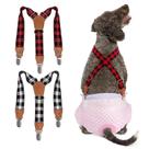 Suspensórios para cães Pet Soft Diaper Keeper para cadelas