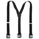 Suspensórios Styquenzer Hikers Hidden para calças sociais masculinas pretas