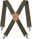 Suspensórios WELKINLAND Green para homens com 5 cm de largura e pesados