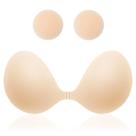 Sutiã adesivo MITALOO 2025 Silicone Push Up Invisible Nude