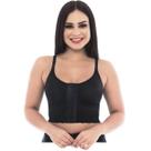 Sutiã Alça Fina Alta Compressão Abertura Frontal Conforto Pós Cirúrgico