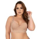Sutiã Alça Reforçado Microfibra Vekyo Confortavel Básico Dia a Dia Bojo Moda Intima Feminina