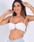 Sutiã Alças Removiveis com Bojo ótima Sustentação Alças Versateis alça cruzada estilo nadador alça frente